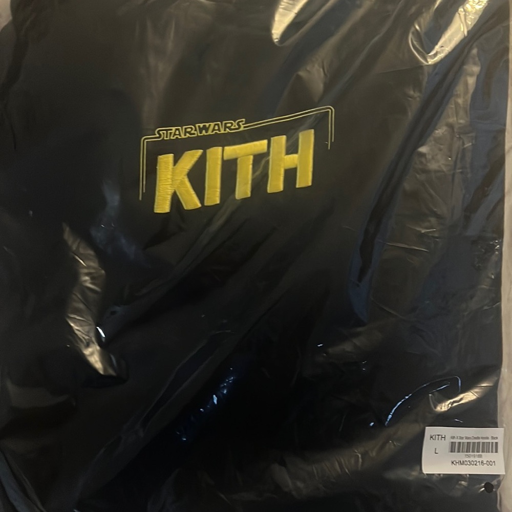 Kith X Star Wars credits hoodie size L brand new